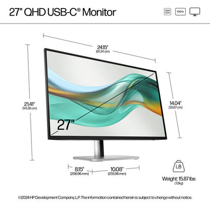 Monitor Hp Series 5 Pro 527pu 27 Qhd Usb-c Pn 9E0G5AA