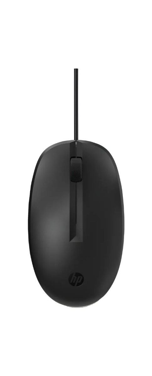 Mouse HP 125 Alambrico Usb-A 1200dpi Plug And Play Negro PN 265A9UT
