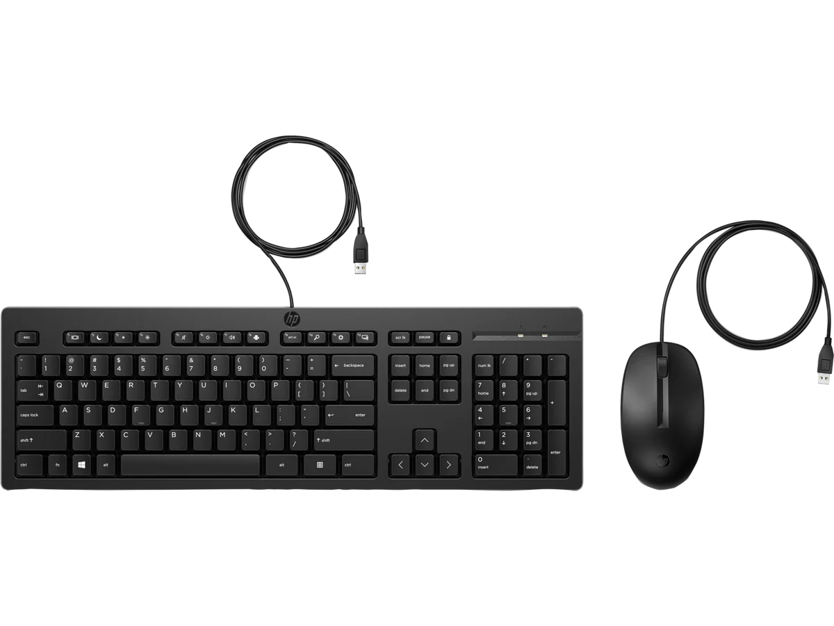 Teclado y Mouse HP 225 USB - Español PN AX2Y7AA#ABM